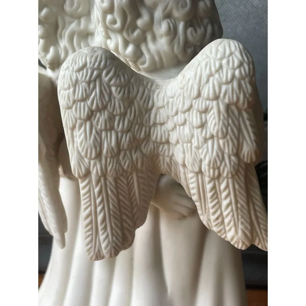 Vintage 1997 Angel Choir Candle Holder 9
